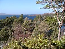 View North up Loch Ewe