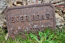 Iron Grave Marker