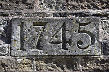 1745 Inscription