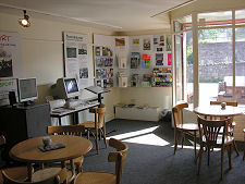Inside the Visitor Centre