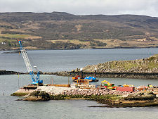 Churchton Bay Terminus Under Construction in 2009
