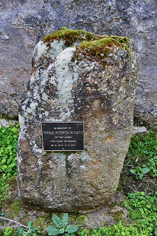 Memorial to the 17th Chief of Raasay