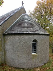 Exterior View of Apse