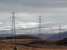 Glen Lyon Hills from Rannoch