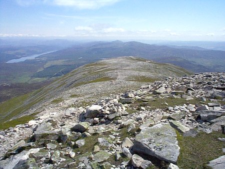 Looking East Along the Summit Ridge