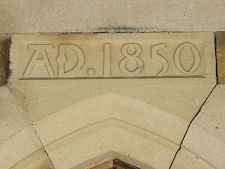 Date Stone Above the Door
