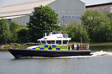 River Traffic: Police Launch Gigha