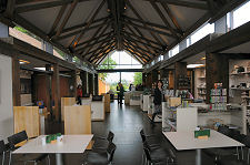 Inside the Visitor Centre