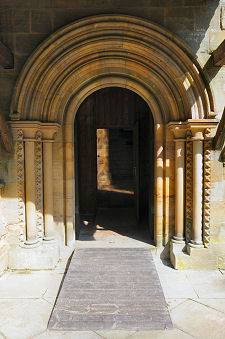Restored South Doorway