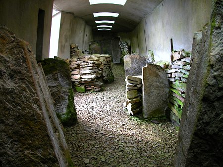 The Interior of Blackhammer Cairn, Looking West