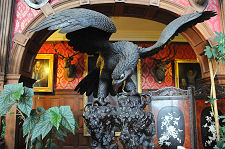 Japanese Monkey Eating Eagle