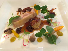 Salad of Confit Corn Fed Chicken