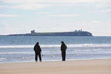 Beach and Farne Islands
