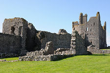 Gatehouse and South Wall from East