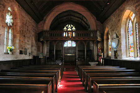 Interior of the Church, Looking East