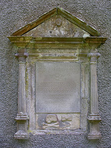 Memorial on Exterior Wall