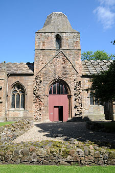 From the West, Showing the Foundations of the Nave