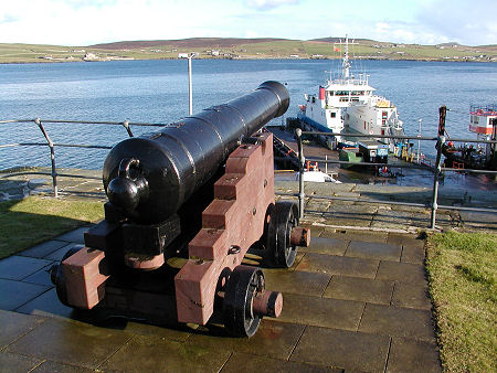 Looking Over the Bressay Ferry from Fort Charlotte