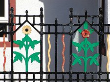 Decorated Ironwork Railing