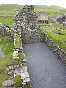 The Hall with Visitor Centre Beyond