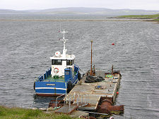 Jetty in Boatsroom Voe