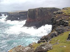 Cliffs at Eshaness