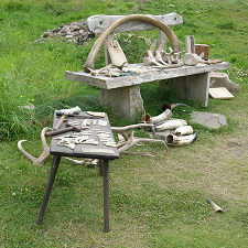 Recreated Pict and Norse Artefacts