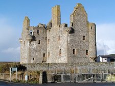Scalloway Castle from the Harbour