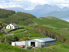 Knoydart's Distant Mountains