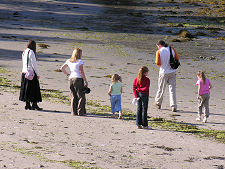 Enjoying Armadale Bay's Beach