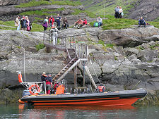 AquaXplore RIB at Head of Loch