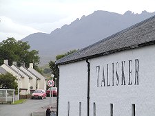 The Black Cuillin Ridge from Carbost