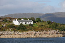 Eilean Bàn Seen from Kyleakin