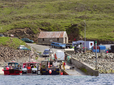 Elgol Pier from Loch Scavaig