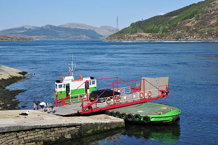The Glenachulish on the Skye Side of the Kyle Rhea