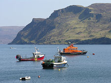 Boats Moored in the Harbour