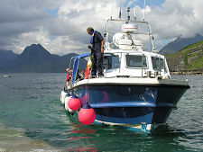 Bella Jane Arriving at Elgol