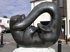 Otter Outside Bright Water Centre