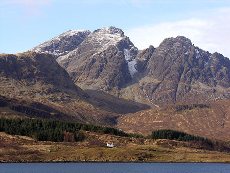 Bla Bheinn Seen From the East Across Loch Slapin