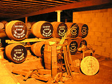 Barrels on Display