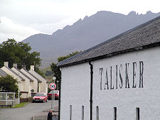 The Cuillin Ridge Seen from Distillery 