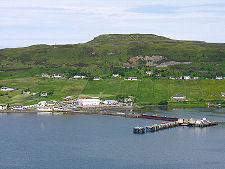 Uig from Across Uig Bay