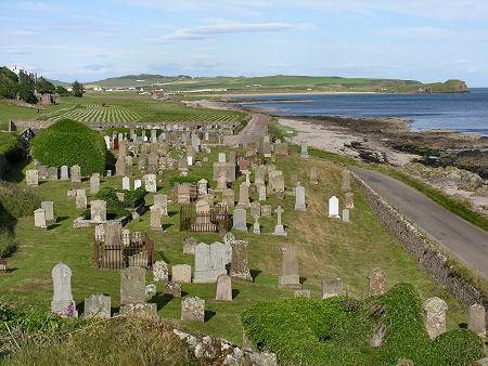St Columba's Chapel & Kiel Cemetery from the West