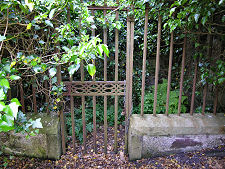 Enclosure at West End of Chapel