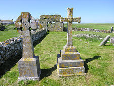 Teampull Mor Ruined Chapels