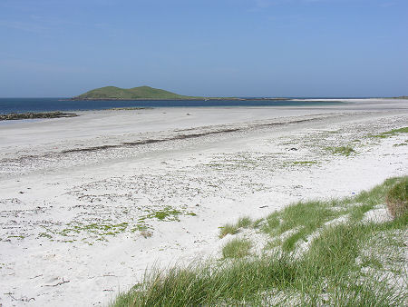 Beach at Garrynamonie, Looking North Towards Orosay