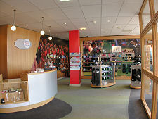 Reception Area & Shop