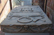 Table Slab in Entrance