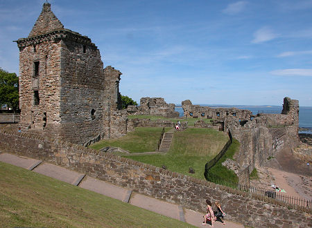 St Andrews Castle from the South