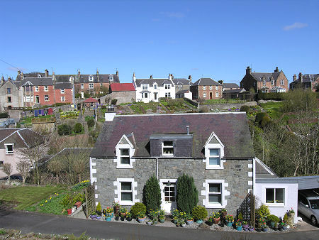 Newtown St Boswells Viewed Across the Valley of the Bowden Burn